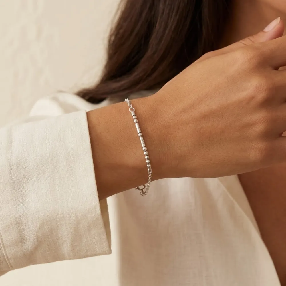 Classic Bar Silver Bracelet2