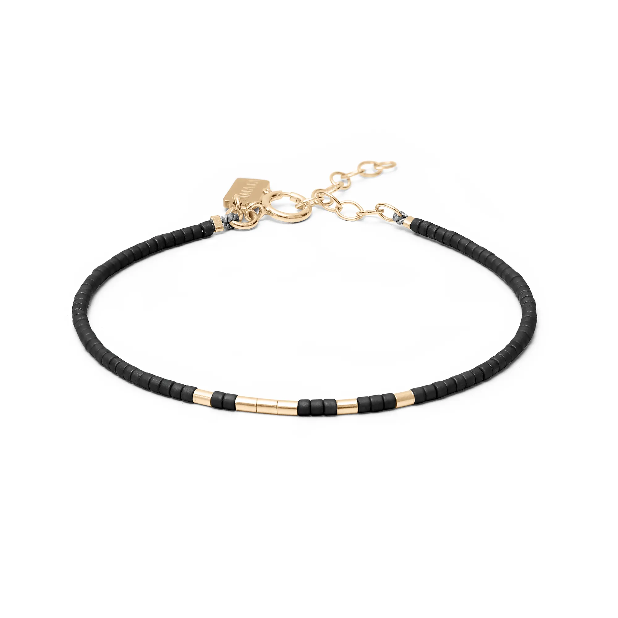 Delica Black Bracelet Gold